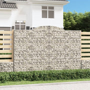 Lučne gabionske košare 4 kom 300x30x200/220cm pocinčano željezo