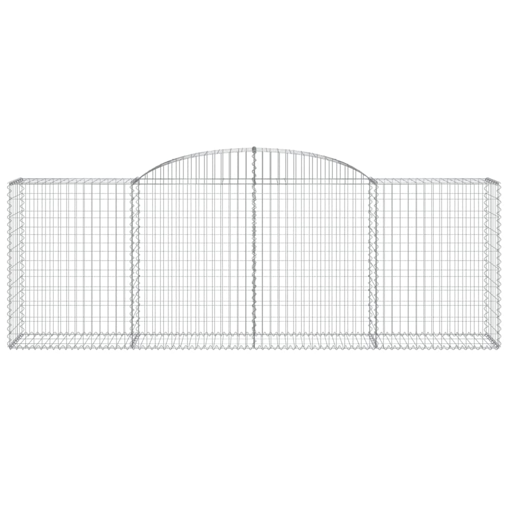 Lučne gabionske košare 30kom 300x50x100/120cm pocinčano željezo