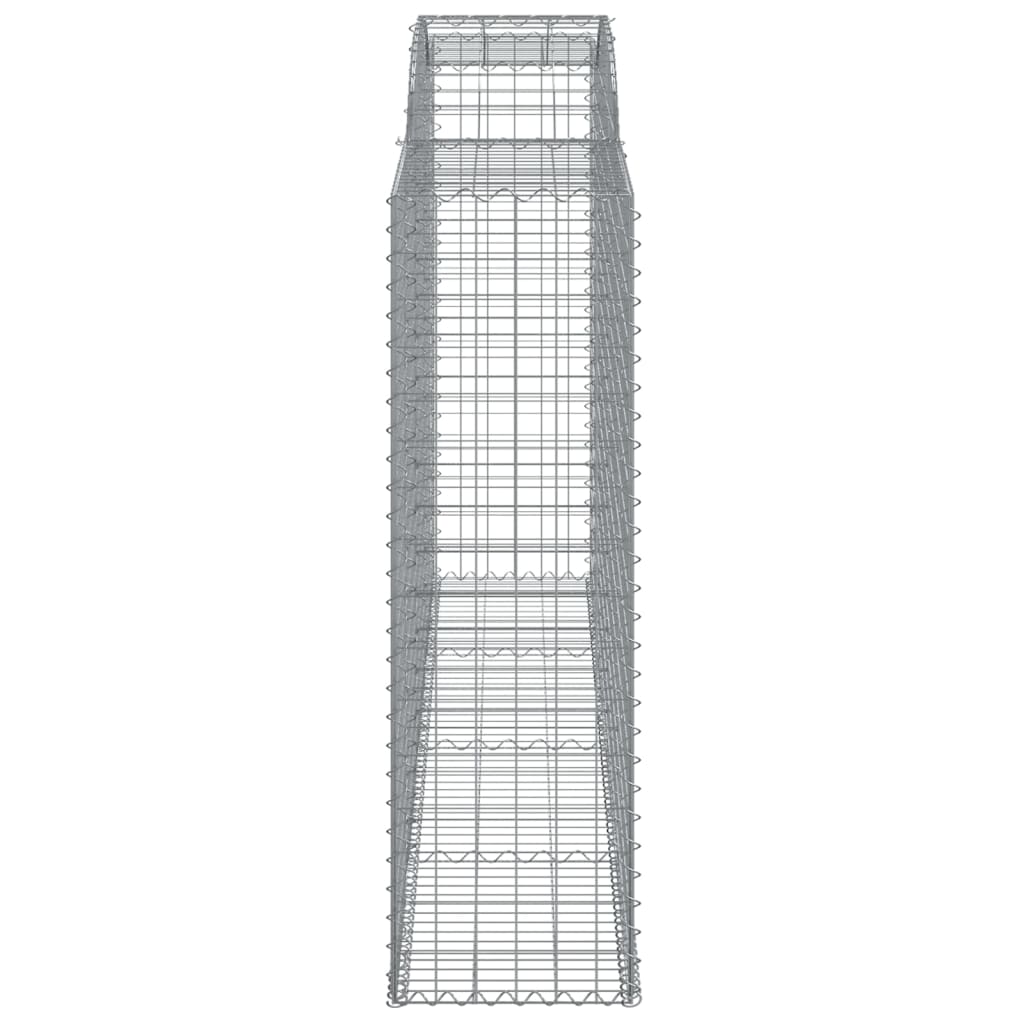 Lučne gabionske košare 12kom 300x50x160/180cm pocinčano željezo