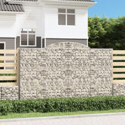 Lučne gabionske košare 9 kom 300x50x180/200cm pocinčano željezo