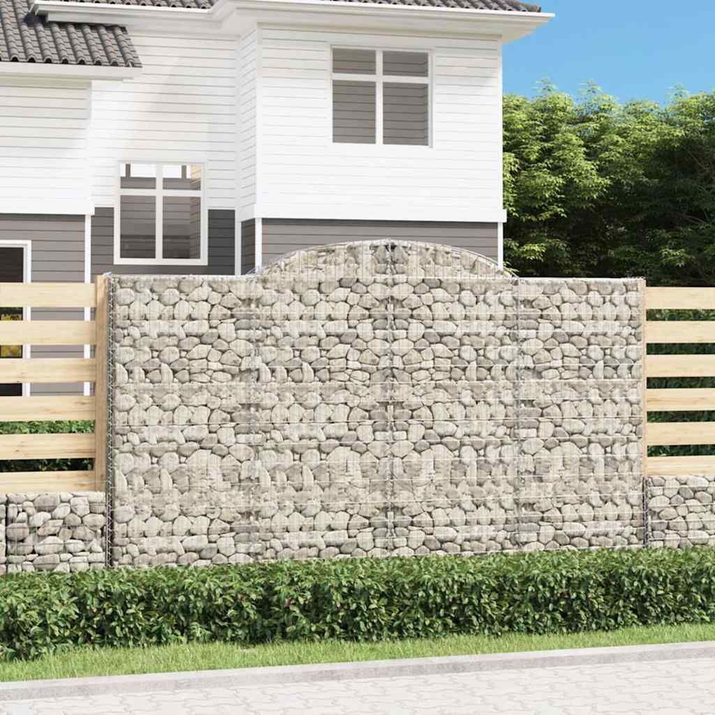 Lučne gabionske košare 11kom 300x50x180/200cm pocinčano željezo