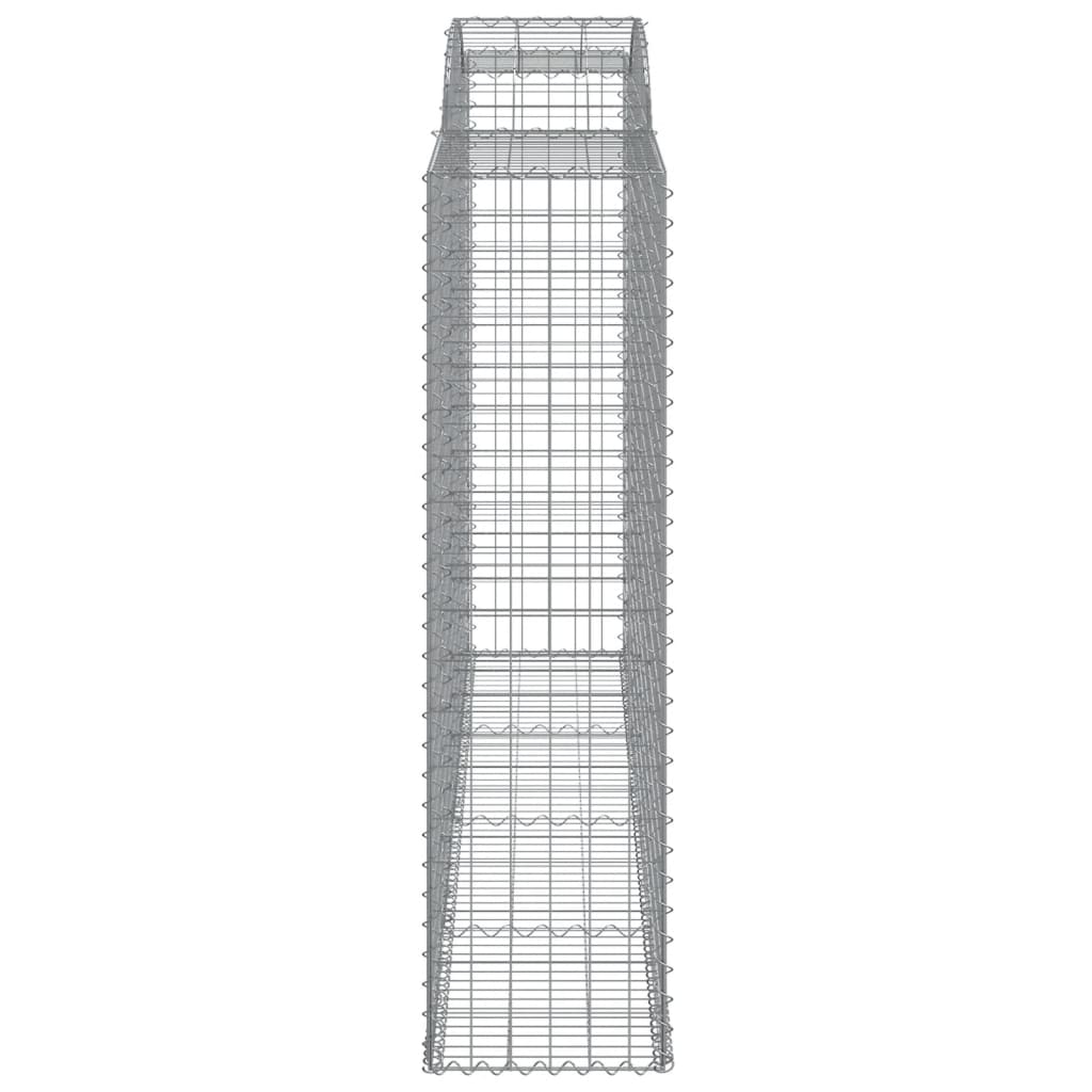 Lučne gabionske košare 13kom 300x50x180/200cm pocinčano željezo