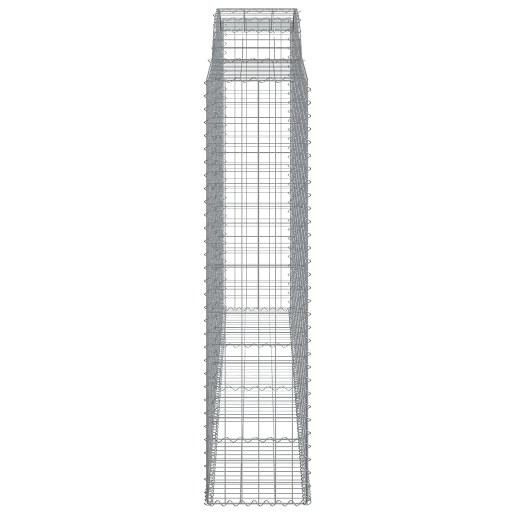 Lučne gabionske košare 2 kom 300x50x200/220cm pocinčano željezo