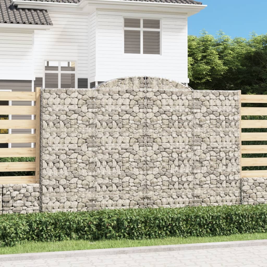 Lučne gabionske košare 11kom 300x50x200/220cm pocinčano željezo