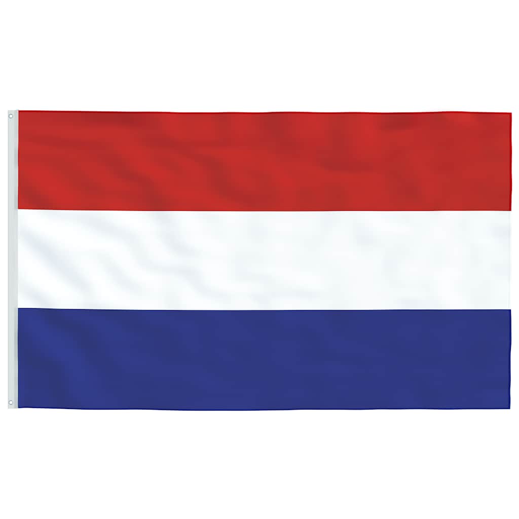 Nizozemska zastava i jarbol 6,08 m aluminijski