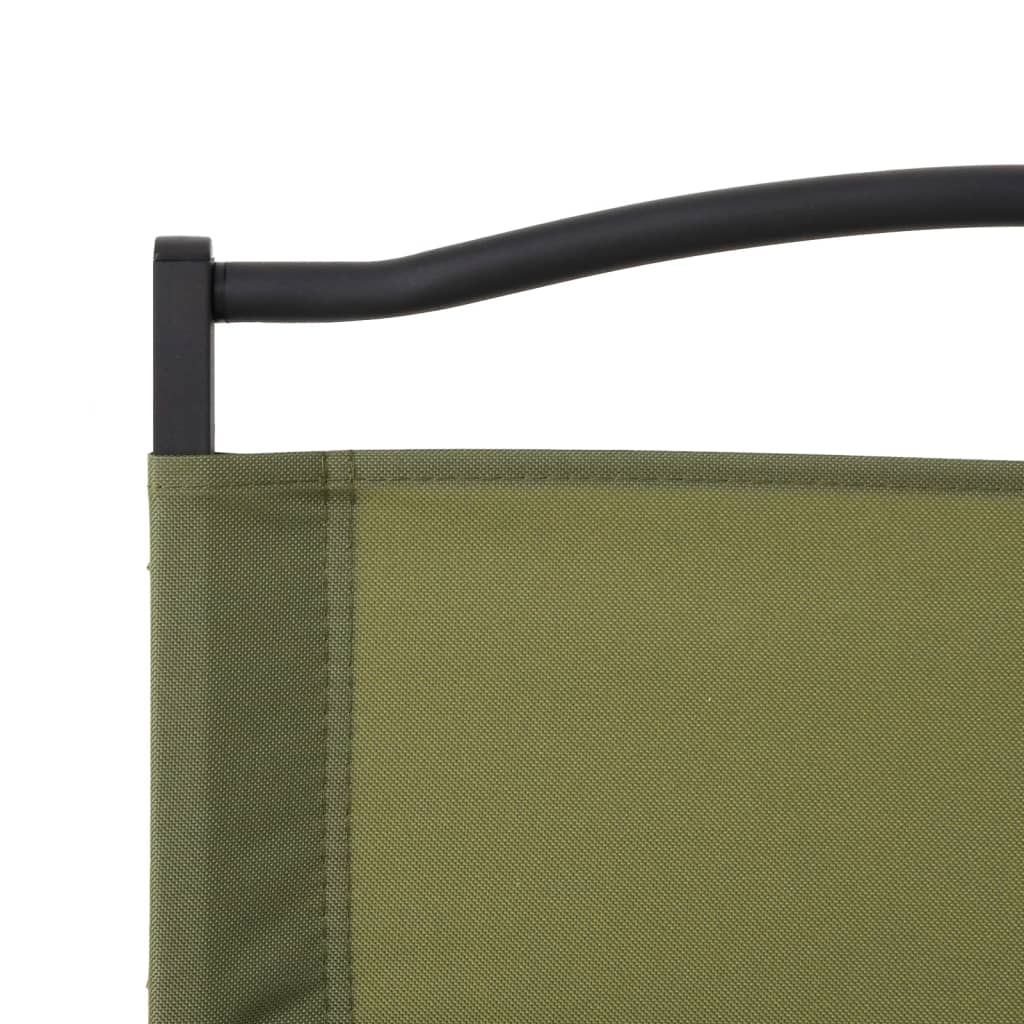 Stolice za kampiranje 2 kom zelene 54x43x59 cm tkanina Oxford