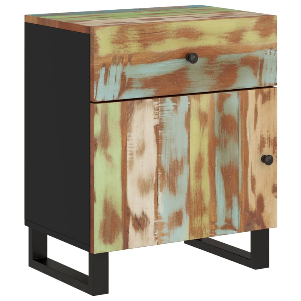 Noćni ormarić 50x33x60cm masivno obnovljeno i konstruirano drvo