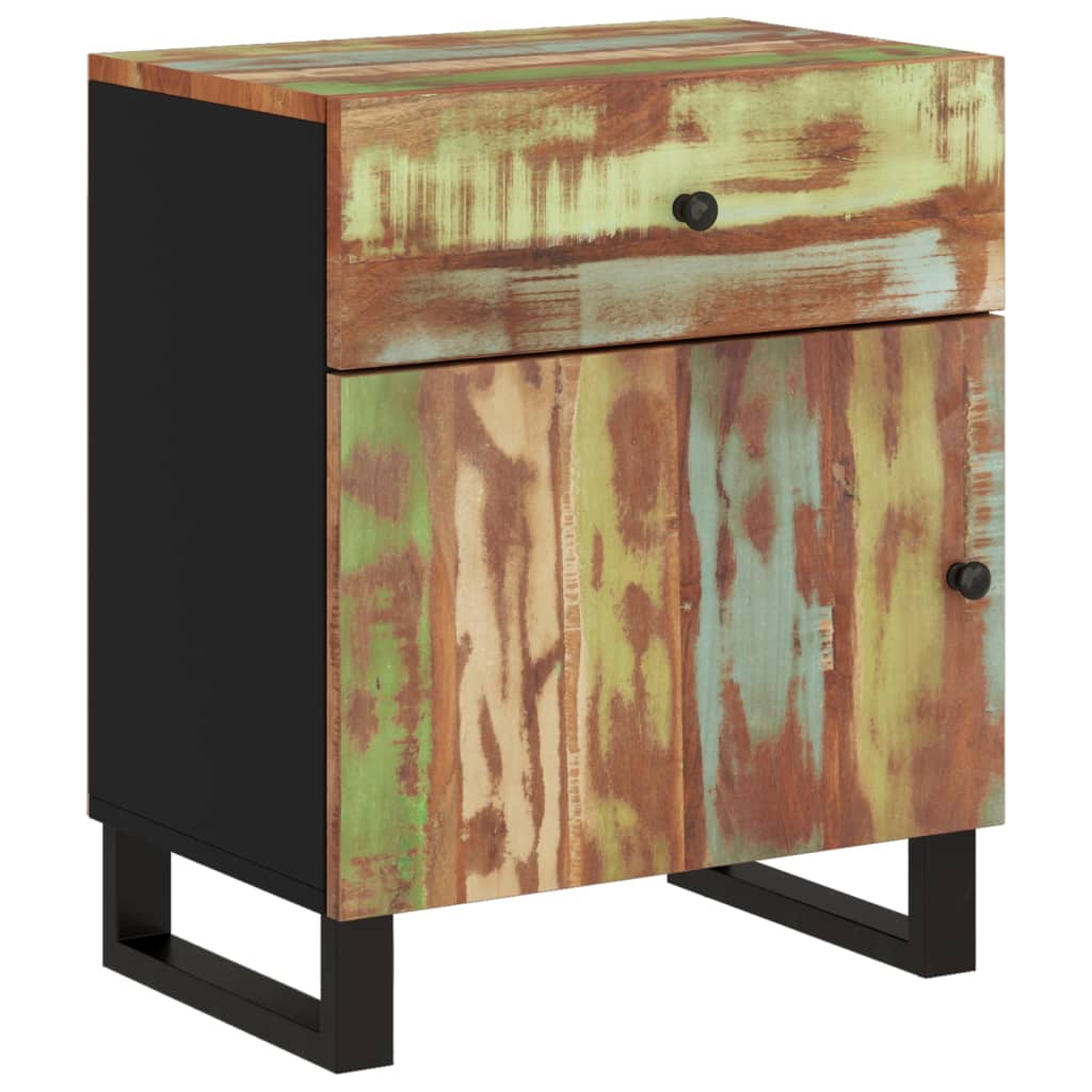 Noćni ormarić 50x33x60cm masivno obnovljeno i konstruirano drvo