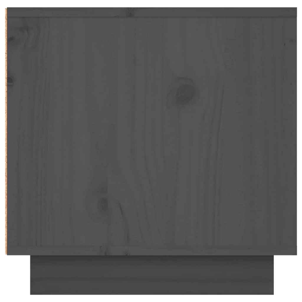 TV ormarić sivi 156 x 40 x 40 cm od masivne borovine