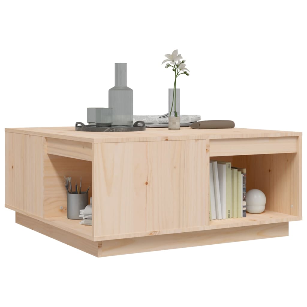 Stolić za kavu 80x81x36,5 cm od masivne borovine