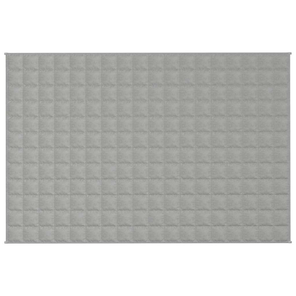 Teška deka siva 120 x 180 cm 5 kg od tkanine