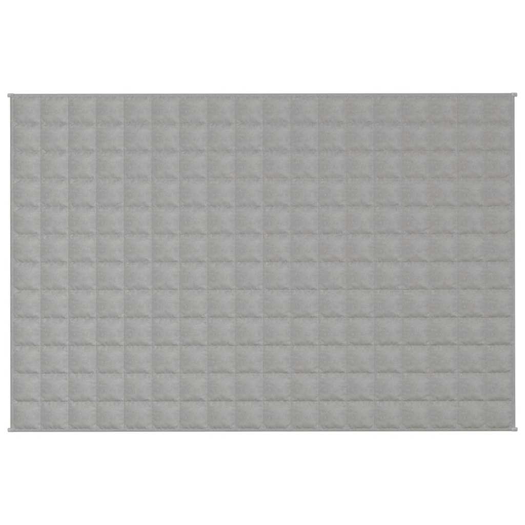 Teška deka siva 120 x 180 cm 9 kg od tkanine