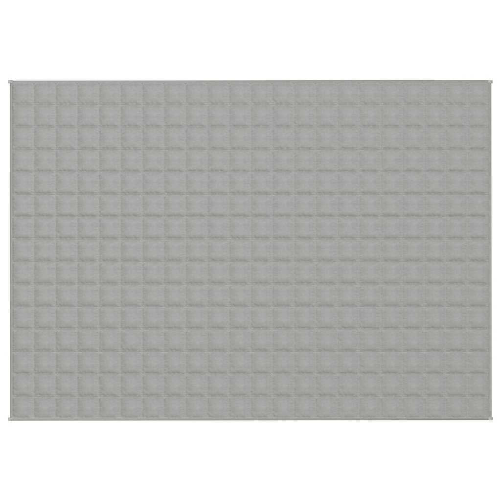 Teška deka siva 155x220 cm 7 kg od tkanine
