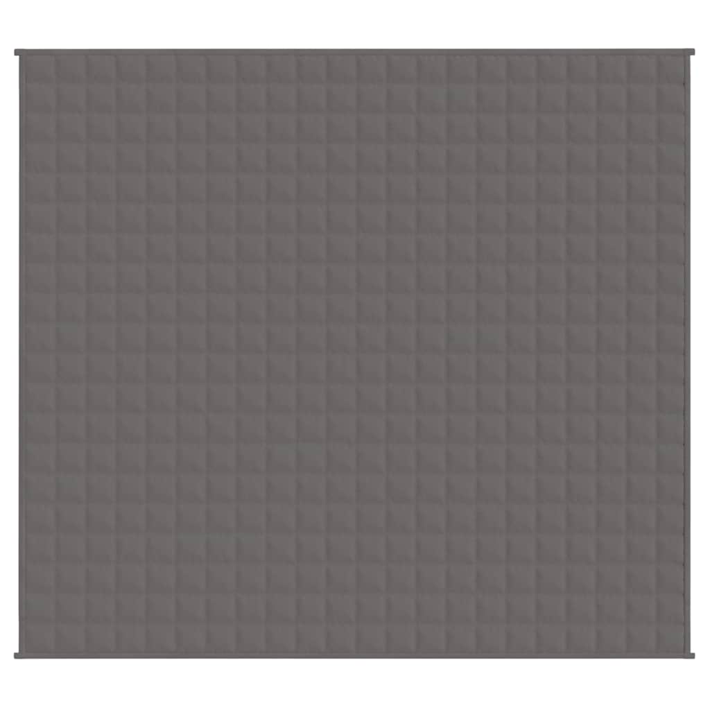 Teška deka siva 200x225 cm 13 kg od tkanine