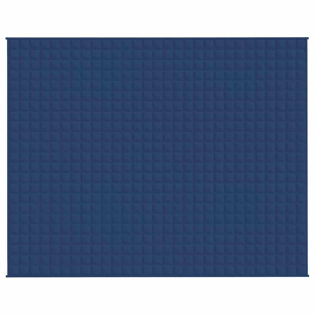 Teška deka plava 235x290 cm 15 kg od tkanine