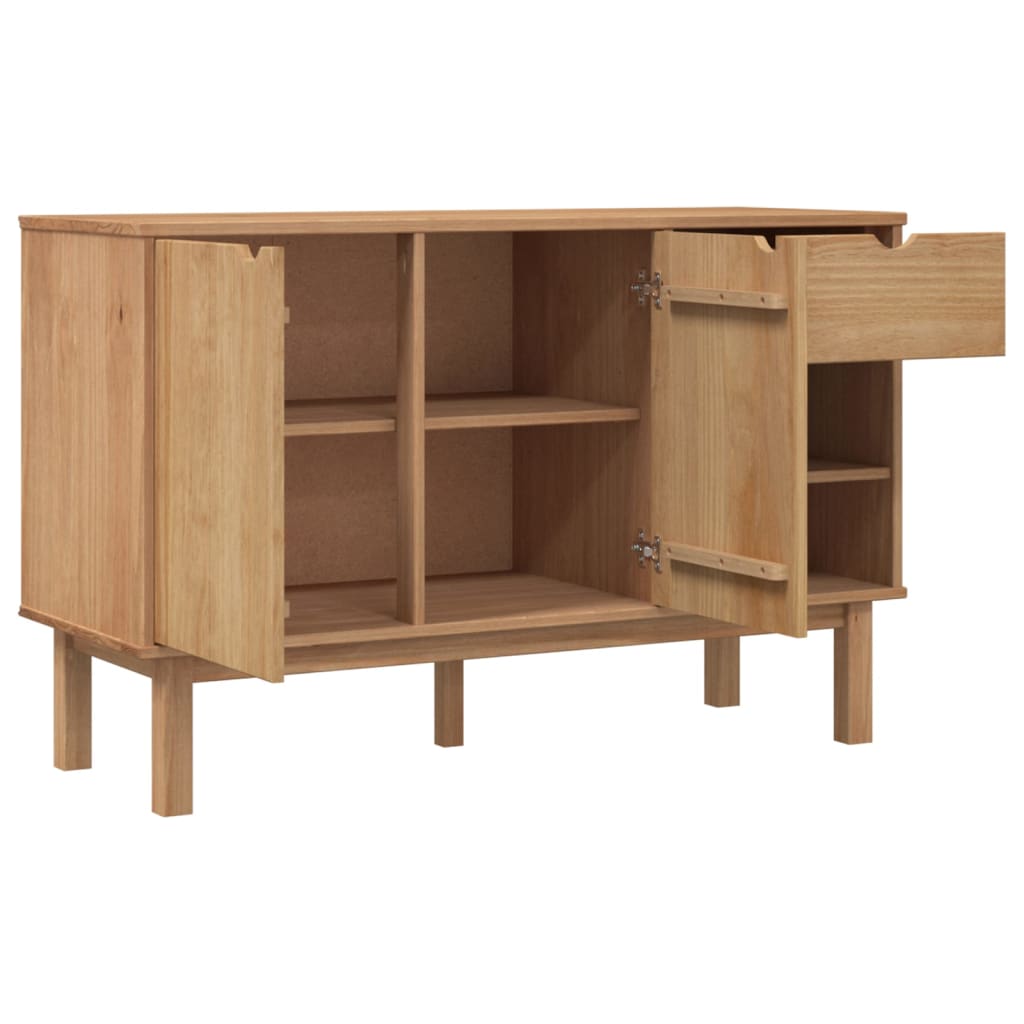 Komoda 114 x 43 x 73,5 cm od masivne borovine