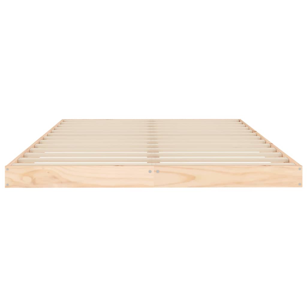 Okvir za krevet 120 x 200 cm od masivne borovine