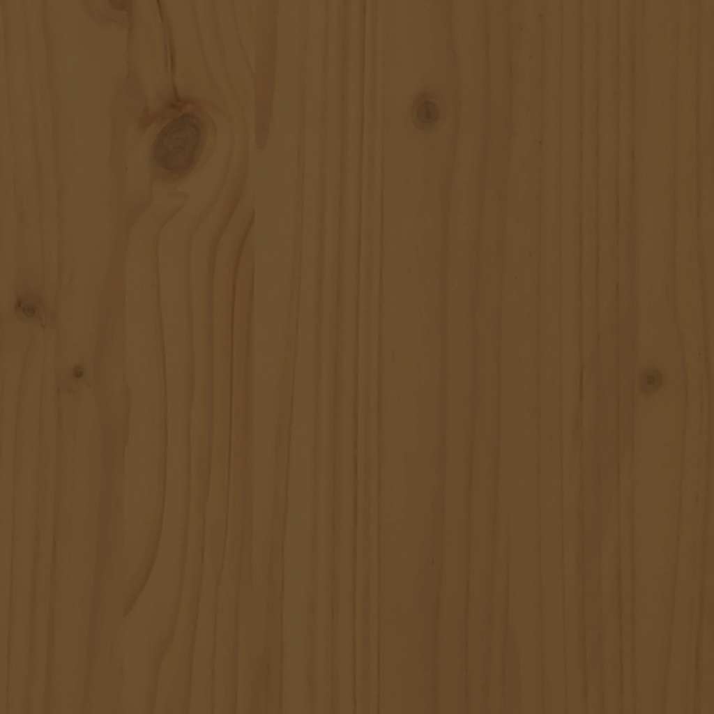 Kutija za pohranu boja meda 110x50x45,5 cm od masivne borovine