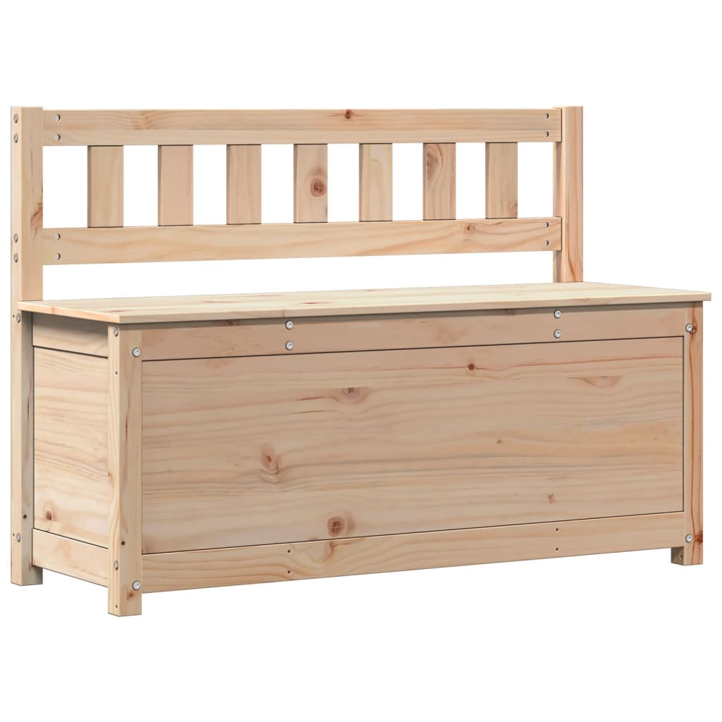 Klupa 110 x 41 x 76,5 cm od masivne borovine