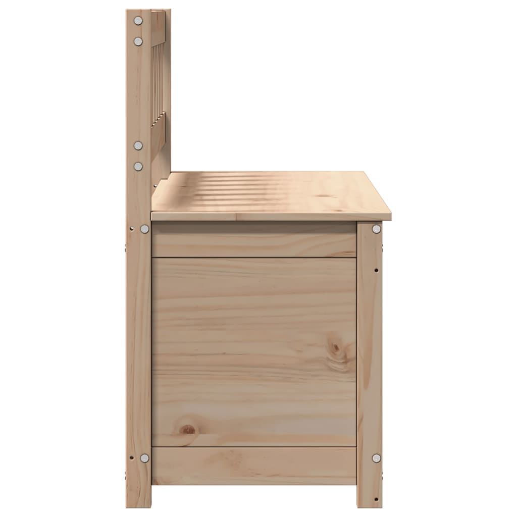 Klupa 110 x 41 x 76,5 cm od masivne borovine