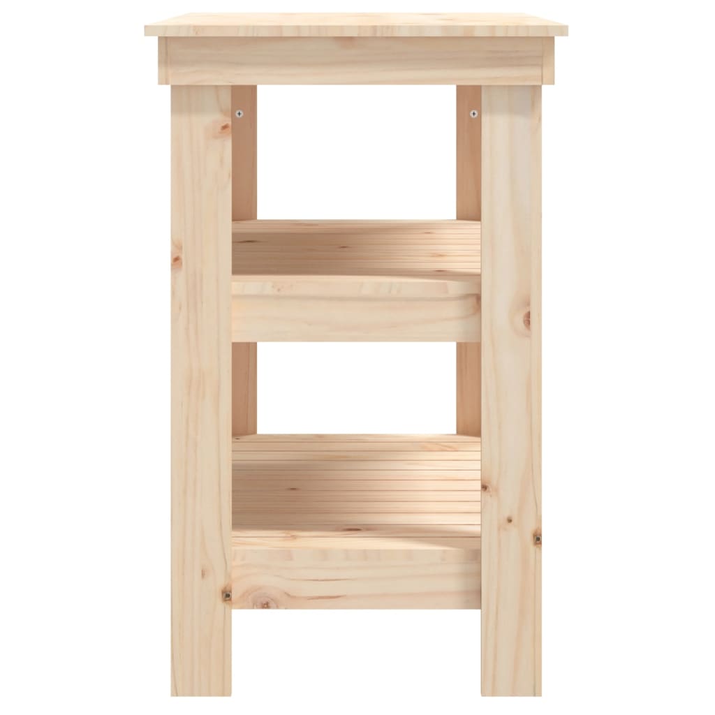 Radni stol 78,5 x 50 x 80 cm od masivne borovine
