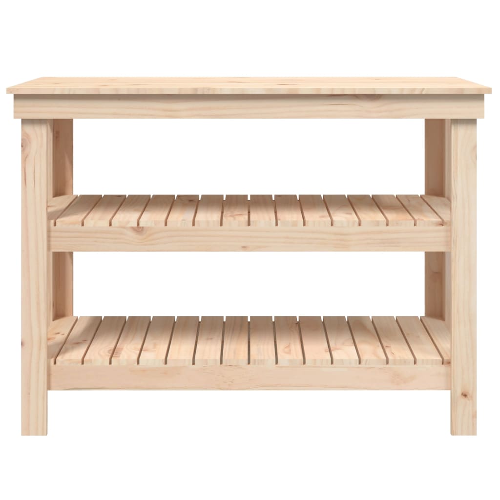 Radni stol 110,5 x 50 x 80 cm od masivne borovine