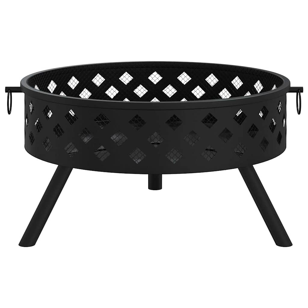 Posuda za vatru sa žaračem 58 cm XXL čelična