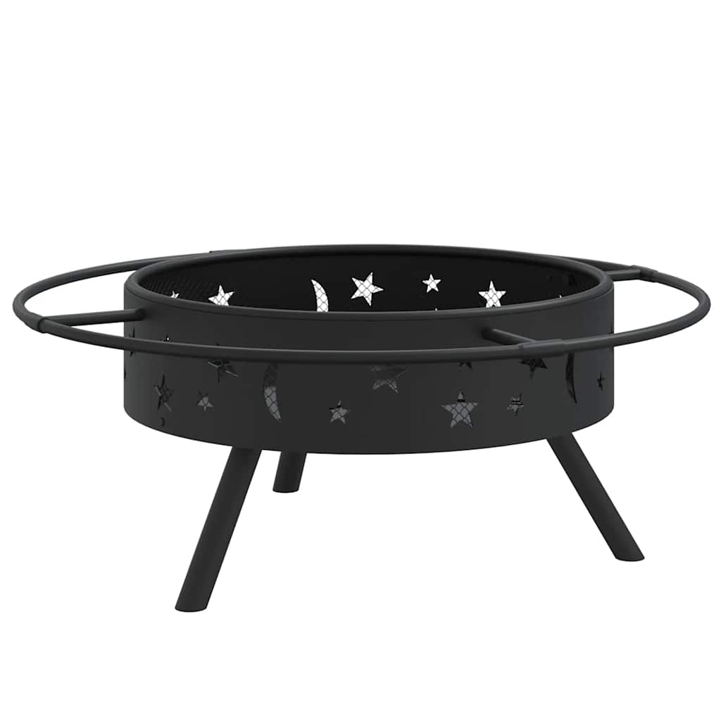Posuda za vatru sa žaračem 70 cm XXL čelična