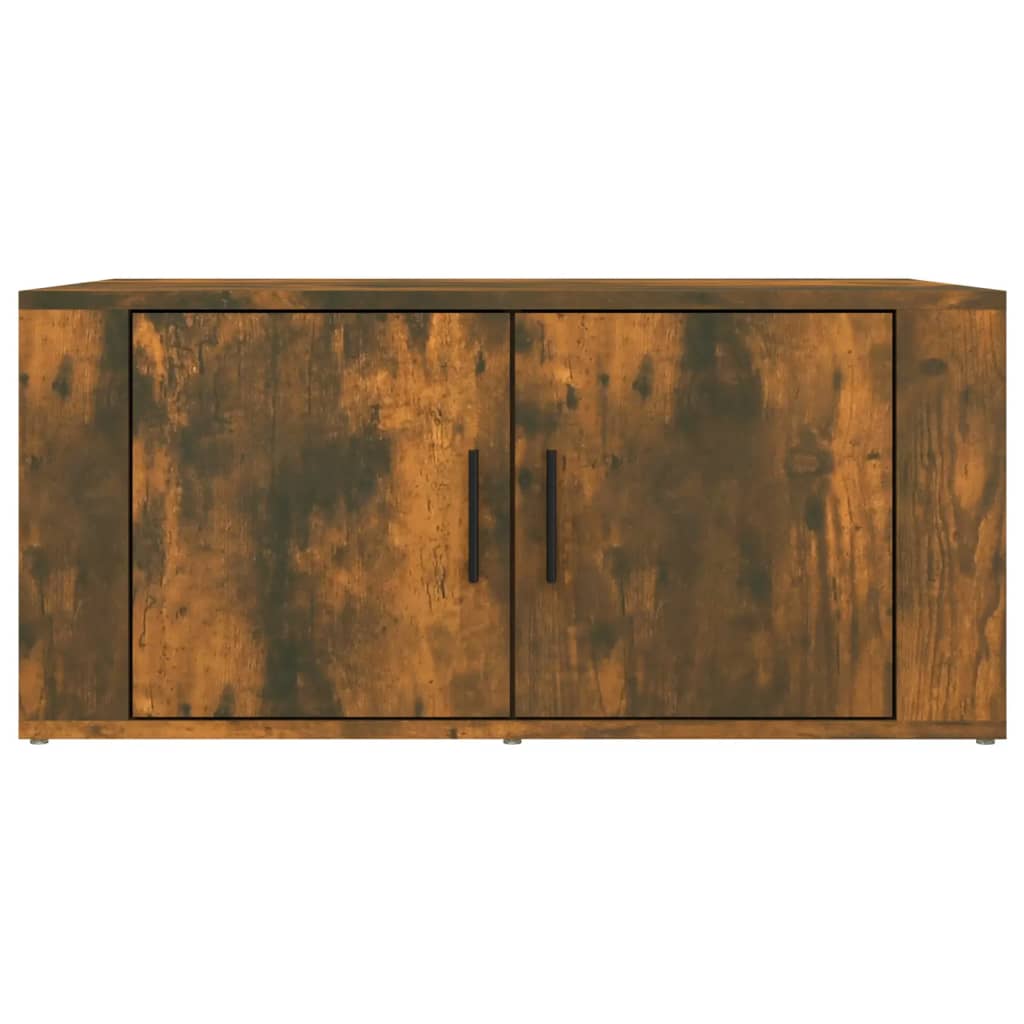 Stolić za kavu boja hrasta 80x50x36 cm konstruirano drvo