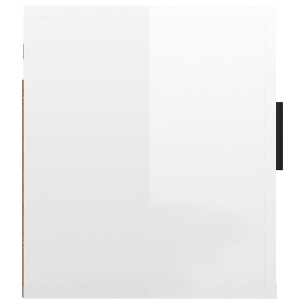 Zidni TV ormarići 2 kom visoki sjaj bijeli 40 x 34,5 x 40 cm