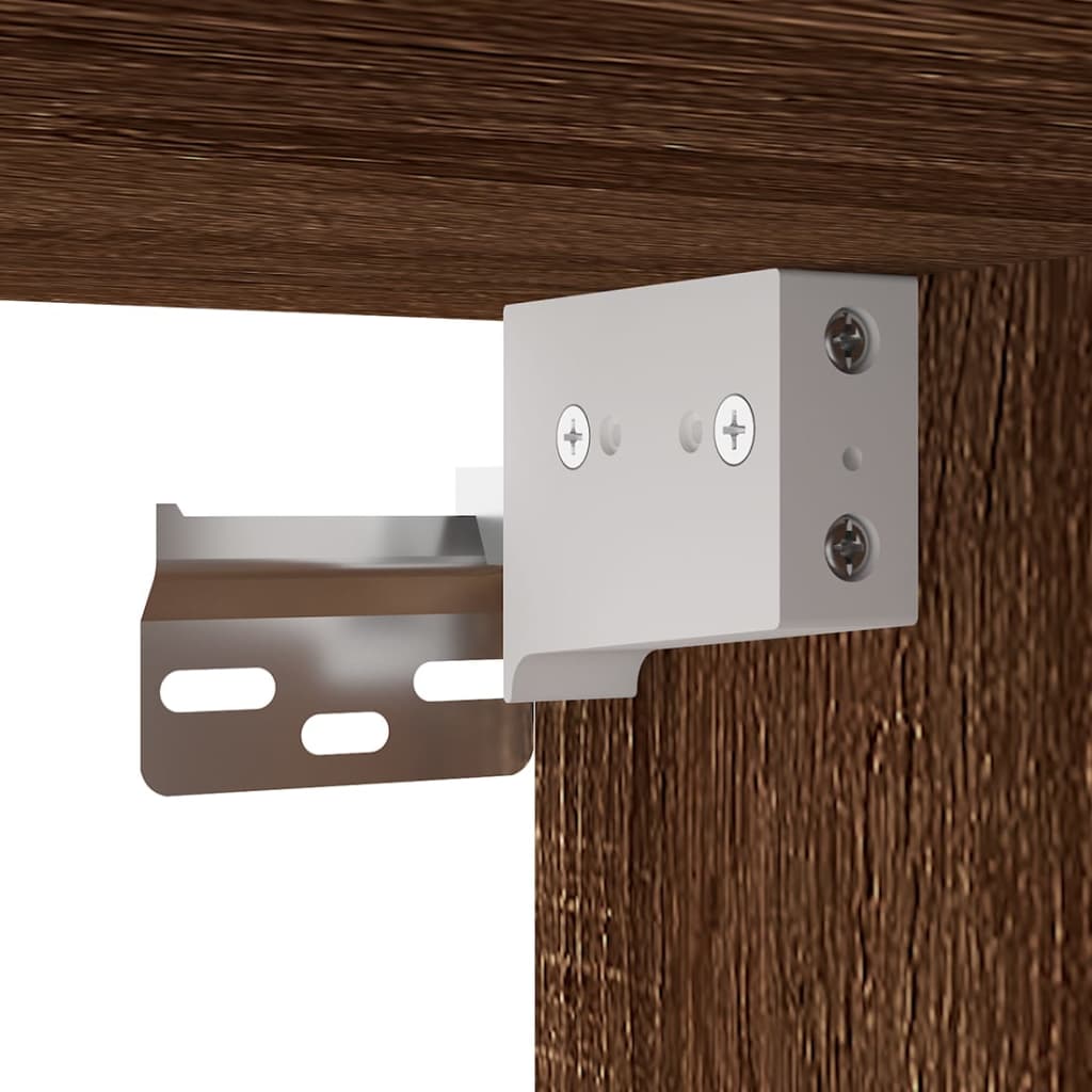 Zidni TV ormarić Smeđi hrast 40x34,5x60 cm