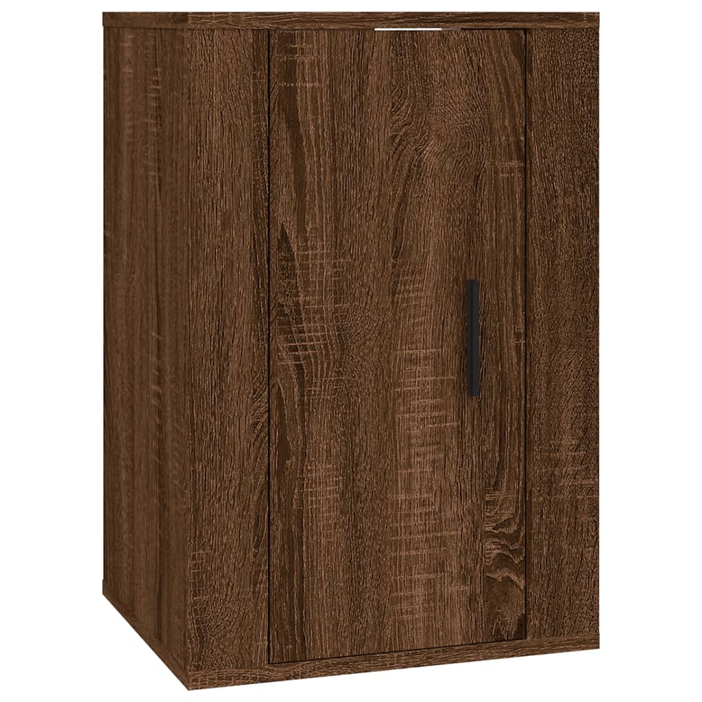 Zidni TV ormarići 2 kom boja smeđeg hrasta 40x34,5x60 cm