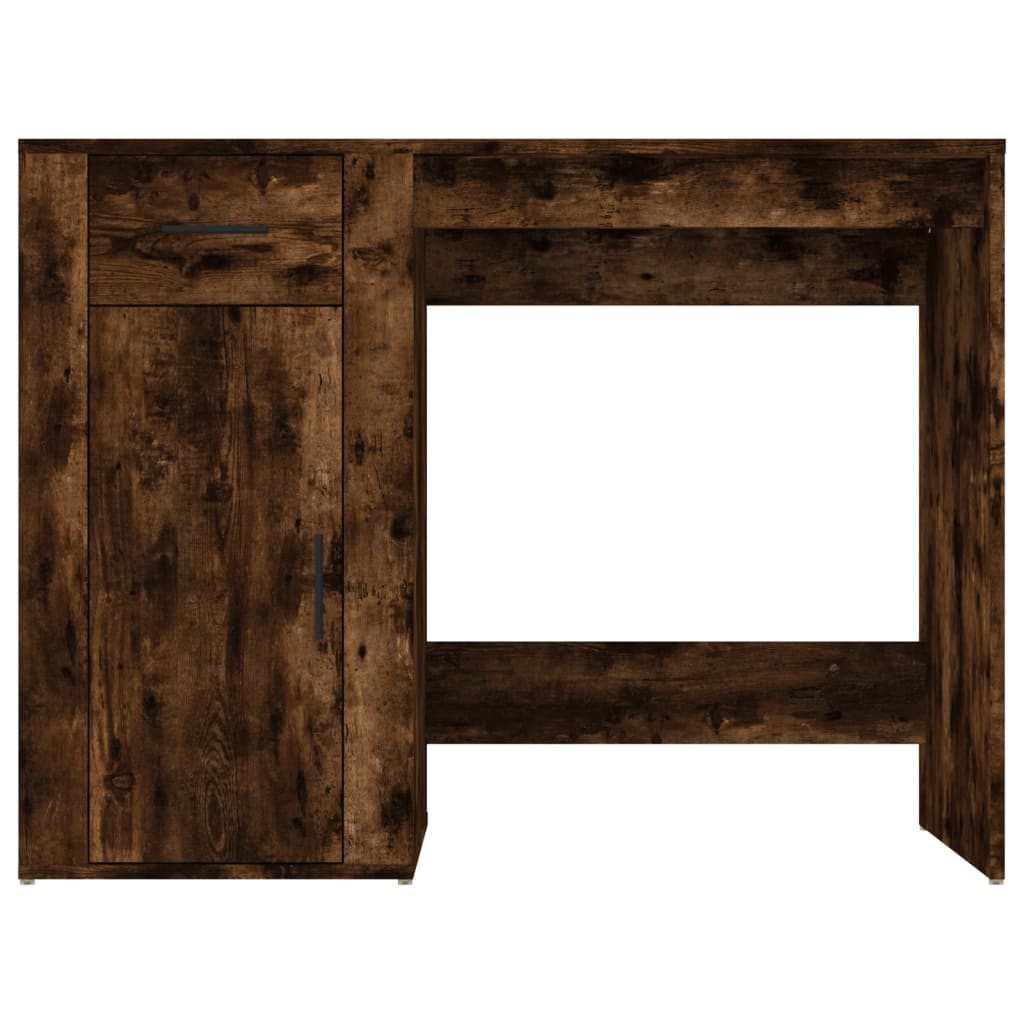 Radni stol boja dimljenog hrasta 100x49x75 cm konstruirano drvo