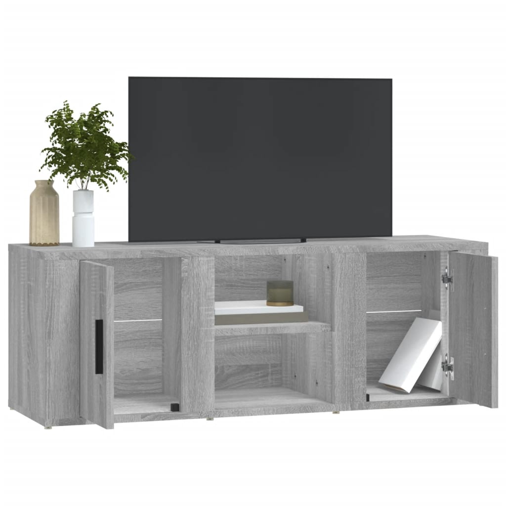 TV ormarić boja hrasta sonome 100x31,5x35 cm konstruirano drvo