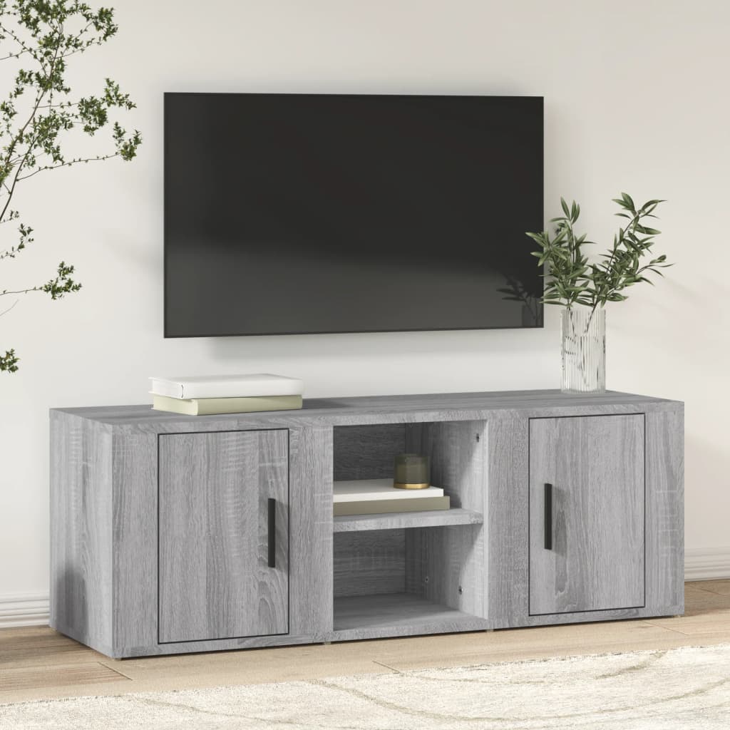 TV ormarić boja hrasta sonome 100x31,5x35 cm konstruirano drvo