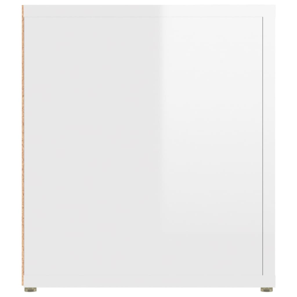 TV ormarić 2 kom sjajni bijeli 80x31,5x36 cm konstruirano drvo