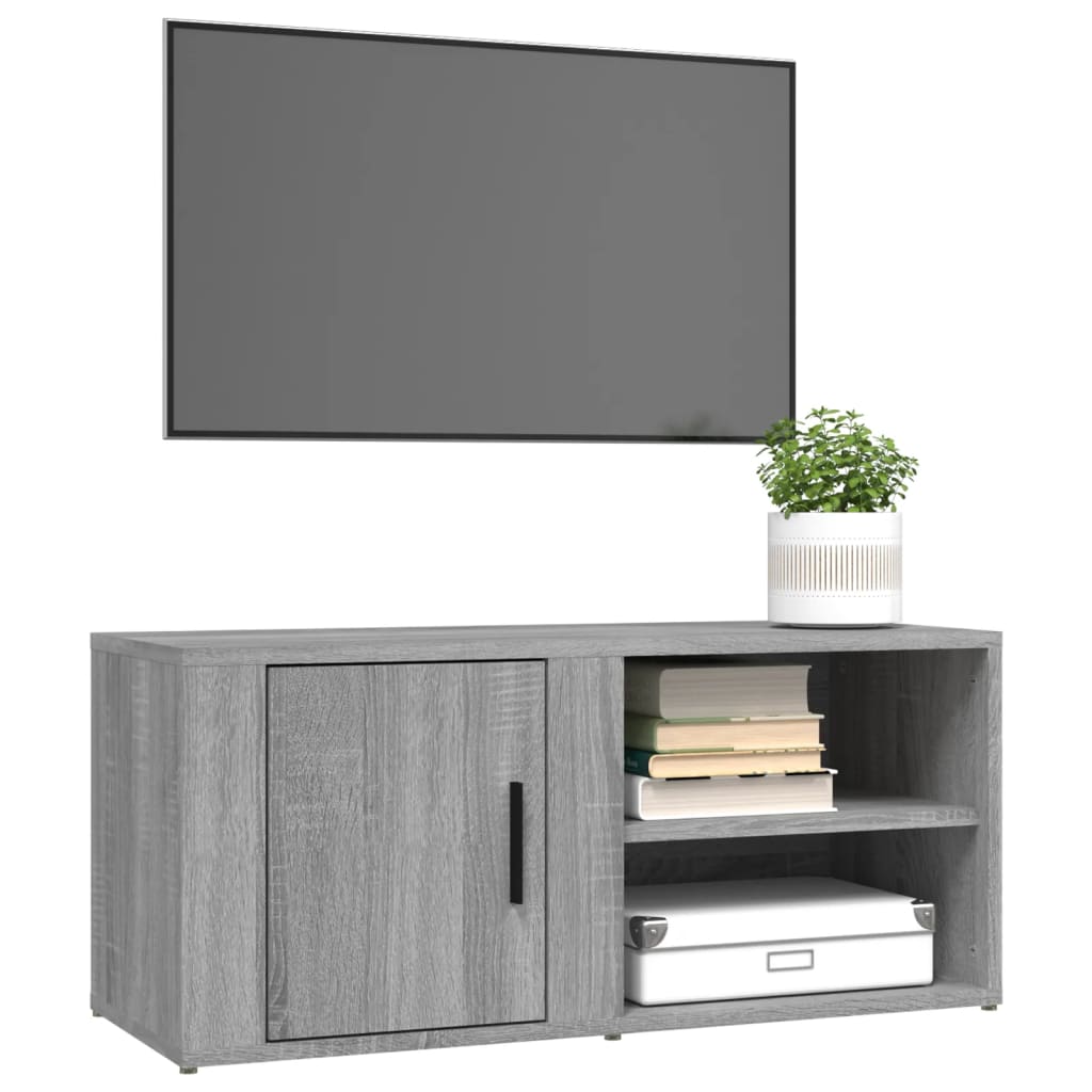 TV ormarić boja hrasta sonome 80x31,5x36 cm konstruirano drvo