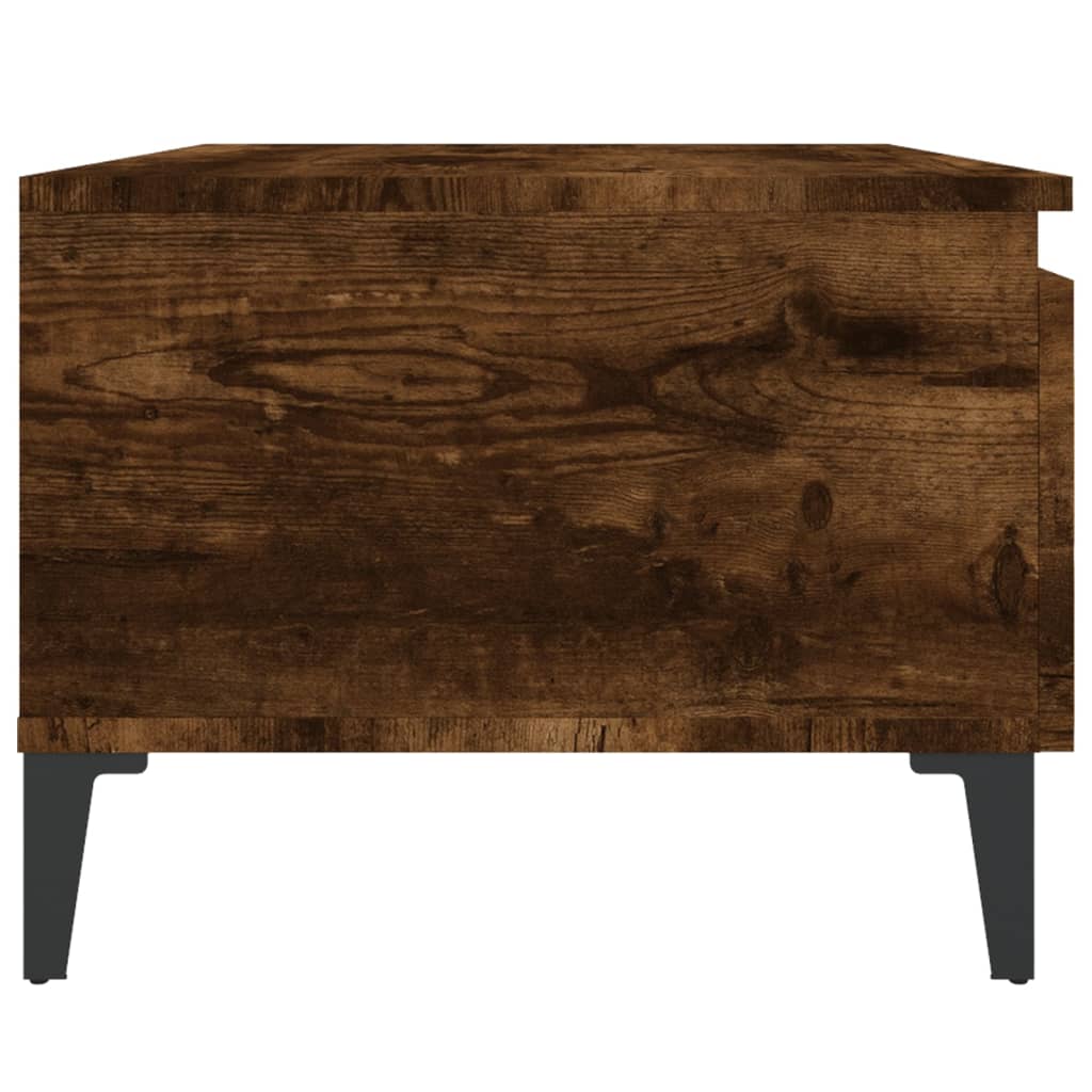 Bočni stolići 2 kom boja hrasta 50x46x35 cm konstruiranog drva
