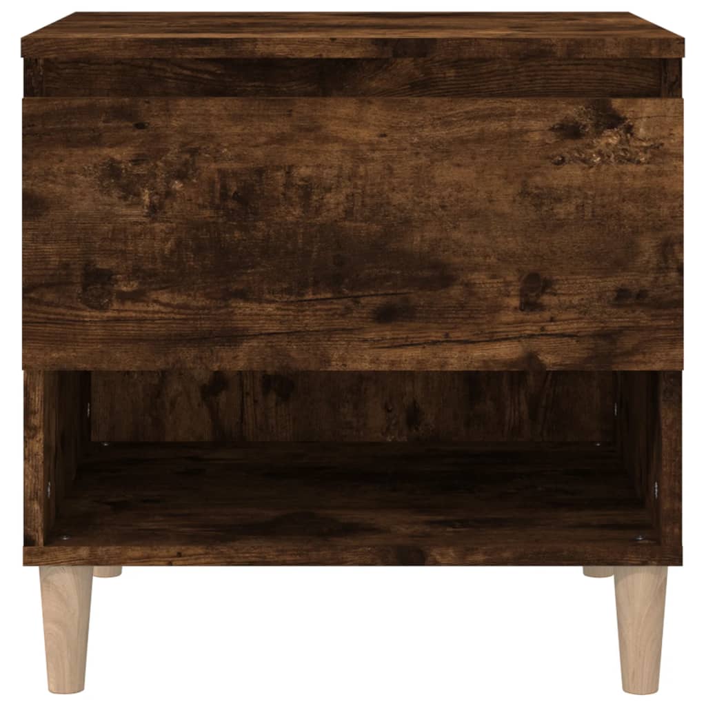 Noćni ormarići 2 kom boja hrasta 50x46x50 cm konstruirano drvo