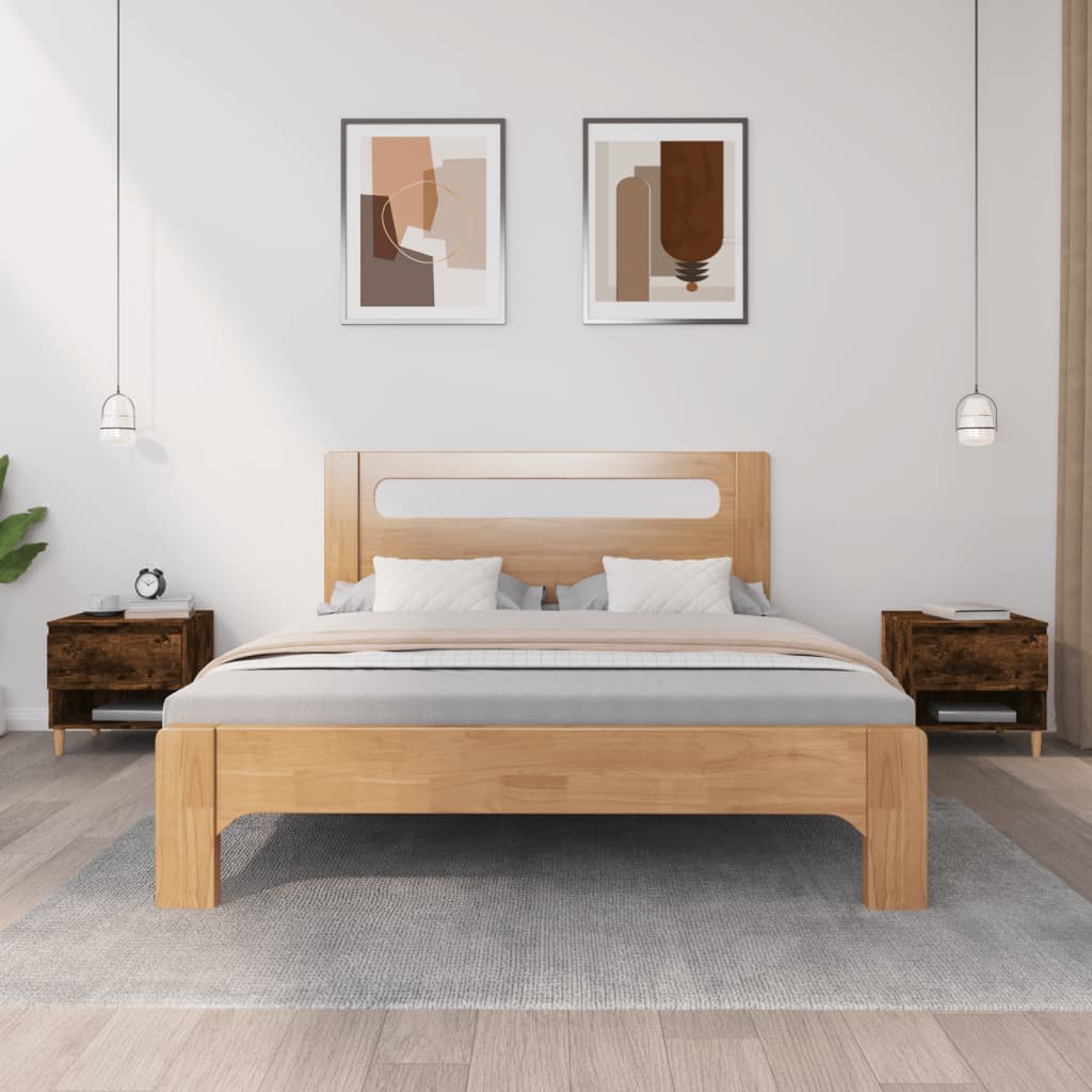 Noćni ormarići 2 kom boja hrasta 50x46x50 cm konstruirano drvo