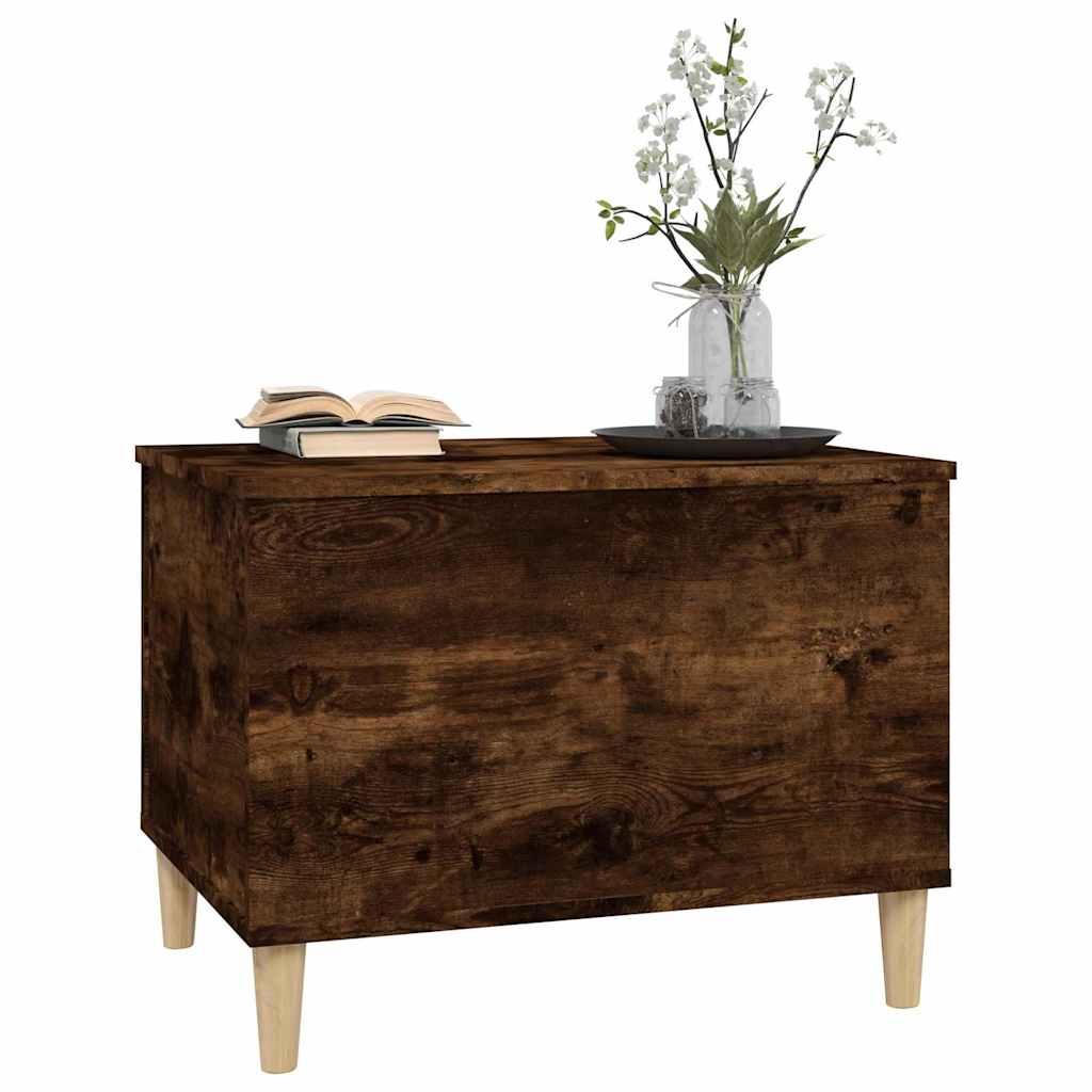 Stolić za kavu boja hrasta 60x44,5x45 cm konstruirano drvo Smeđa