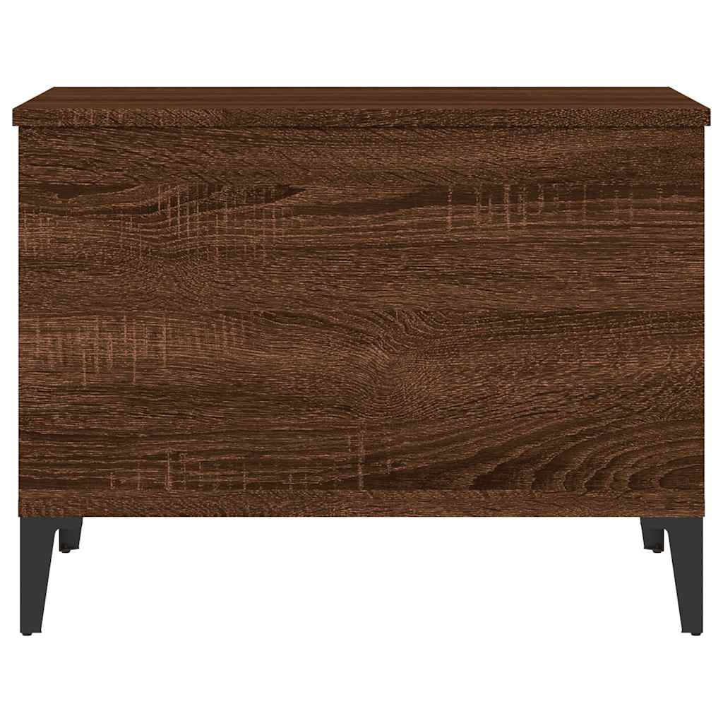 Stolić za kavu Smeđi hrasta 60 x 44,5 x 45 cm konstruirano drvo