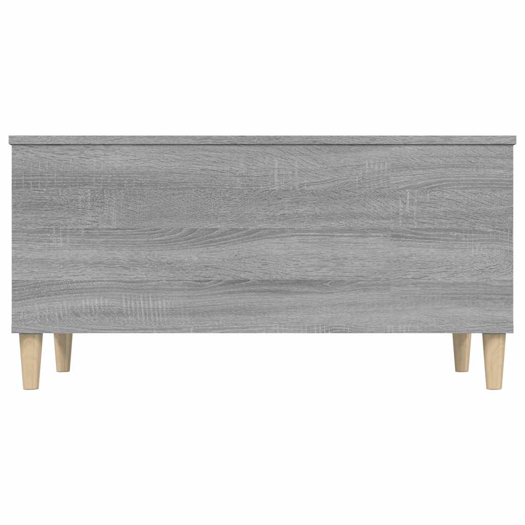 Stolić za kavu siva boja hrasta 90x44,5x45 cm konstruirano drvo