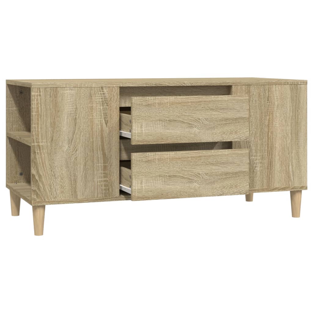 TV ormarić boja hrasta sonome 102x44,5x50 cm konstruirano drvo