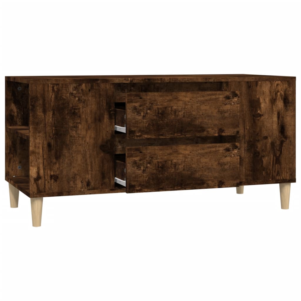 TV ormarić boja hrasta 102x44,5x50 cm konstruirano drvo