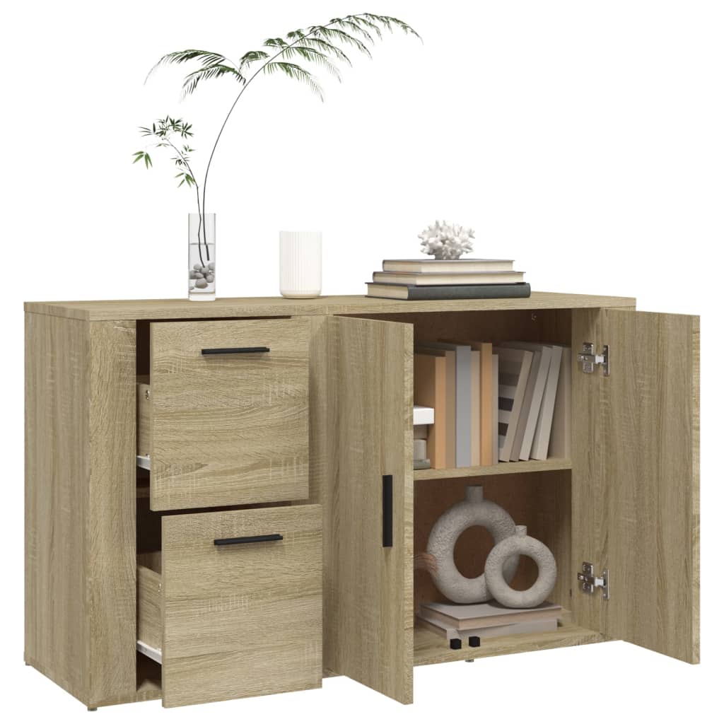 Komoda boja hrasta sonome 100x33x59,5 cm od konstruiranog drva