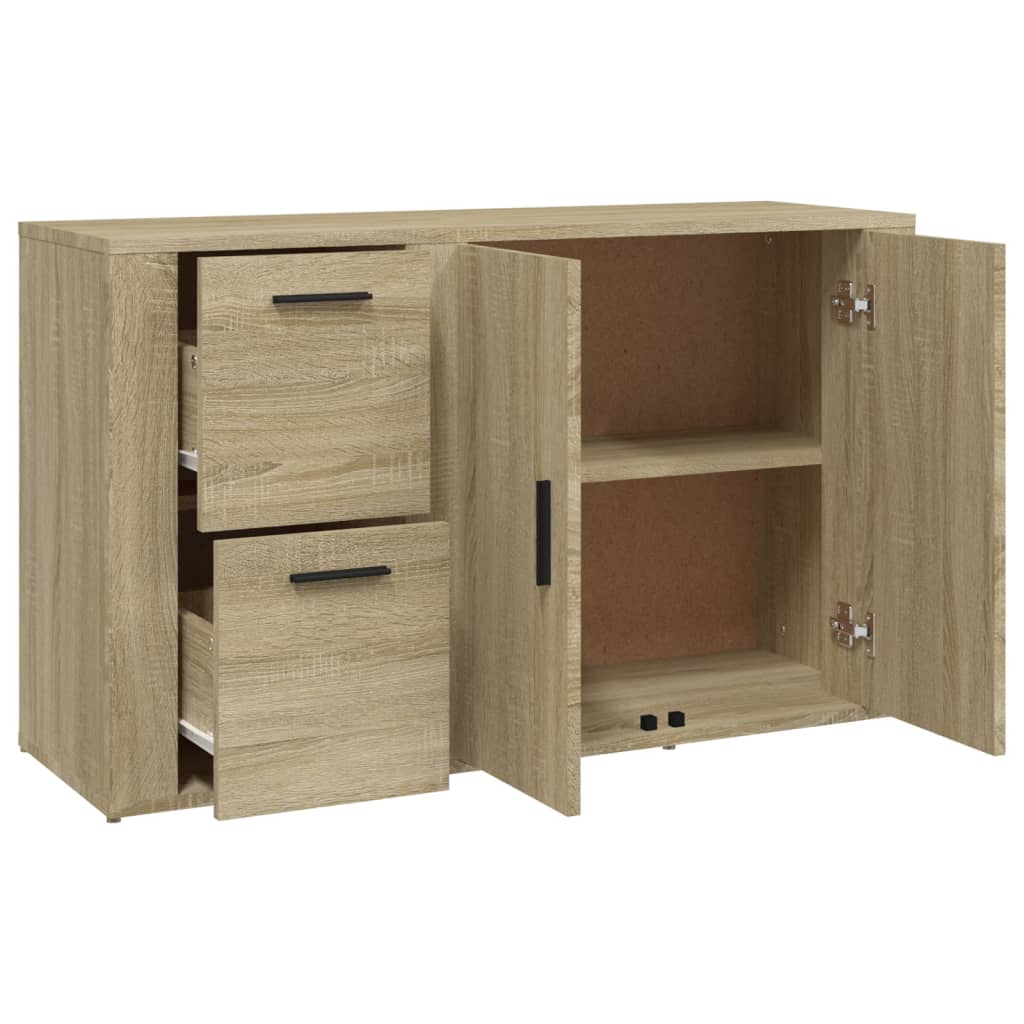 Komoda boja hrasta sonome 100x33x59,5 cm od konstruiranog drva