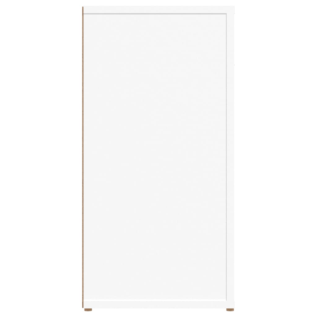Komoda bijela 100 x 30 x 59,5 cm od konstruiranog drva