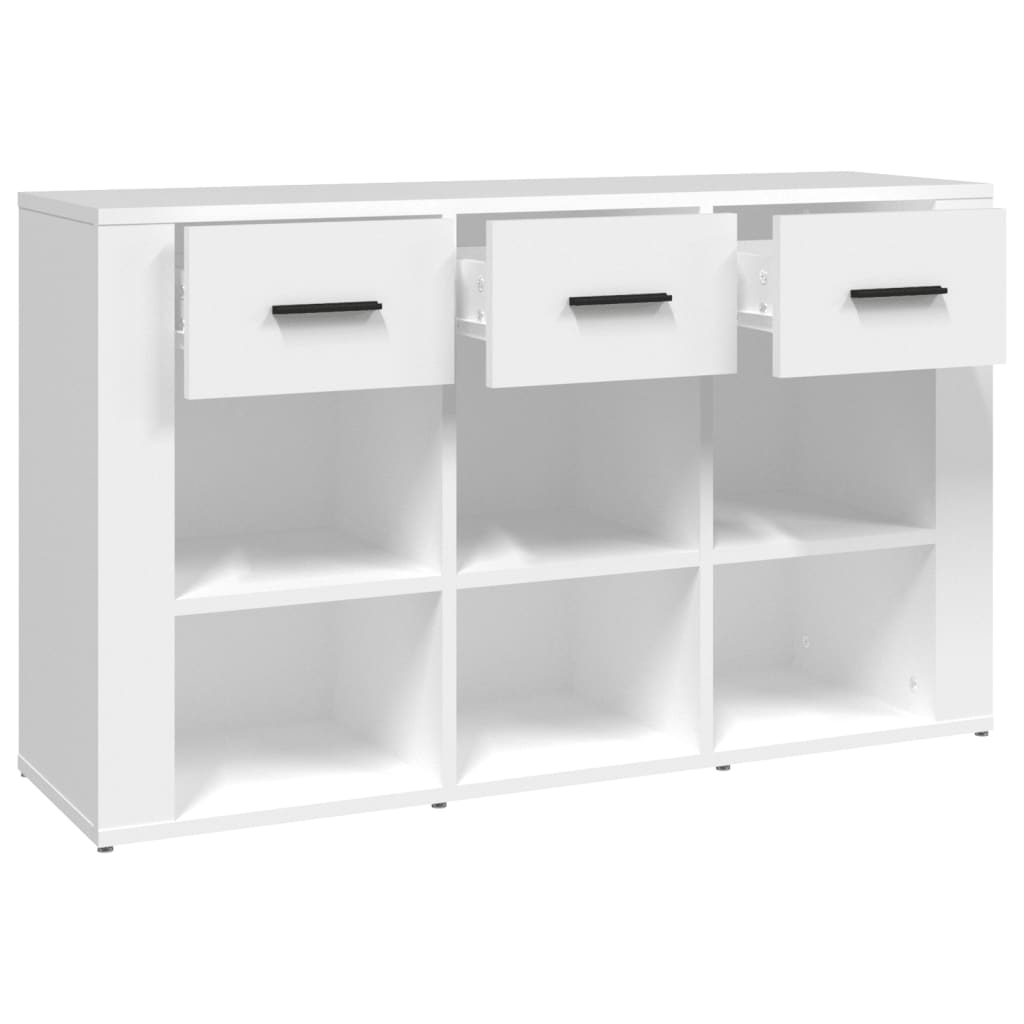 Komoda bijela 100 x 30 x 59,5 cm od konstruiranog drva
