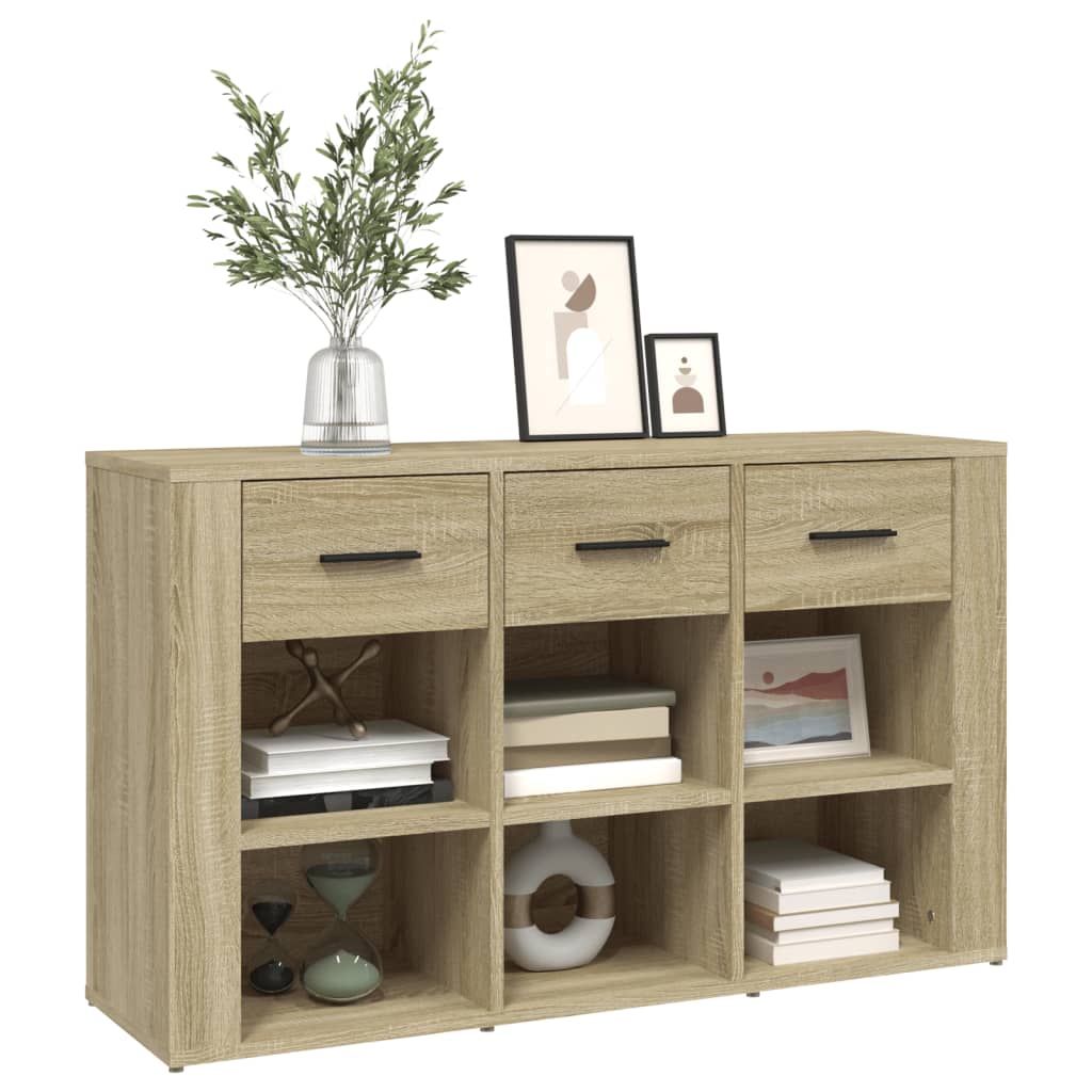 Komoda boja hrasta sonome 100 x 30 x 59,5 cm konstruirano drvo